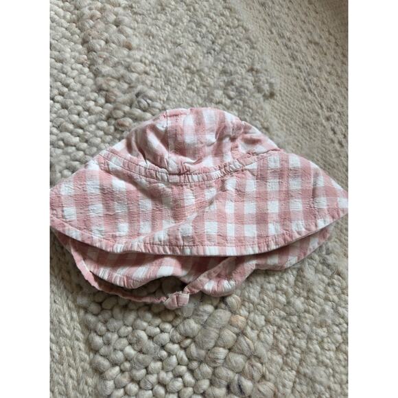 Pehr Pink Gingham Sun Hat - Picture 2 of 4